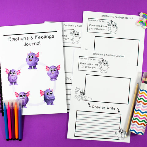 Emotions and Feeling Journal For Kids
