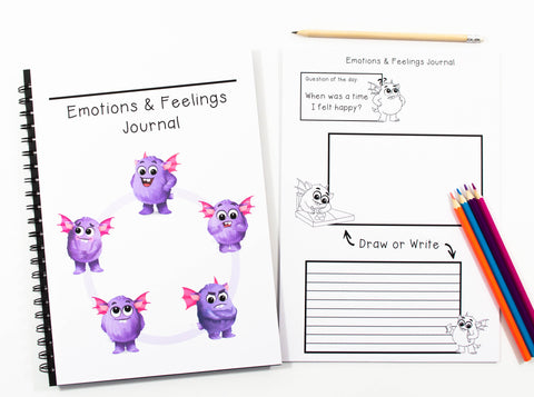 Emotions and Feelings journal for Early Childhood