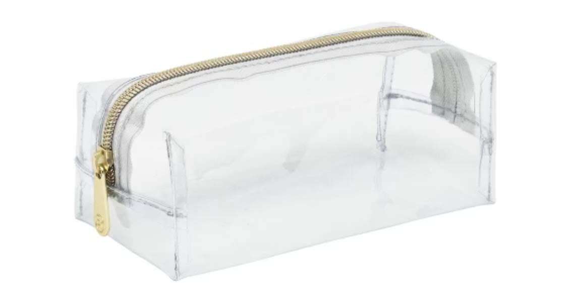 clear pencil pouch