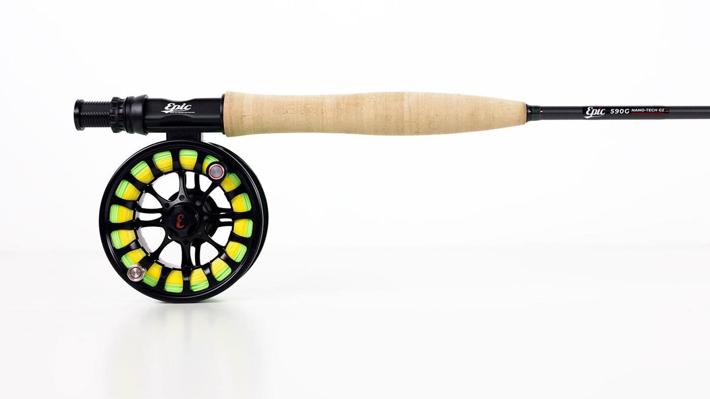 5 Weight fly fishing rod and reel combo on sale