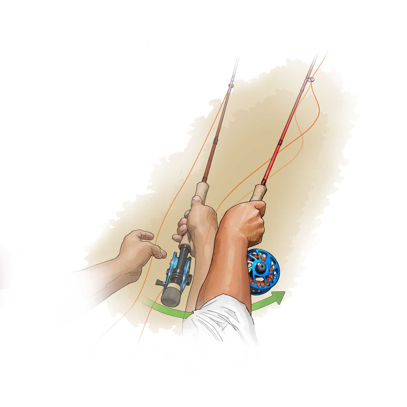 Fly casting tips for fly fishing with a fly rod. distance casting