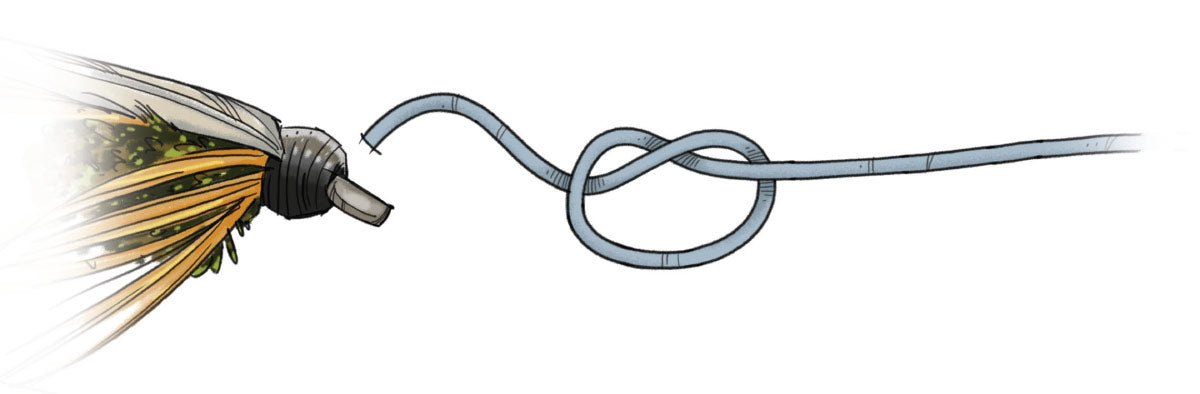 Lefty's no-slip loop knot