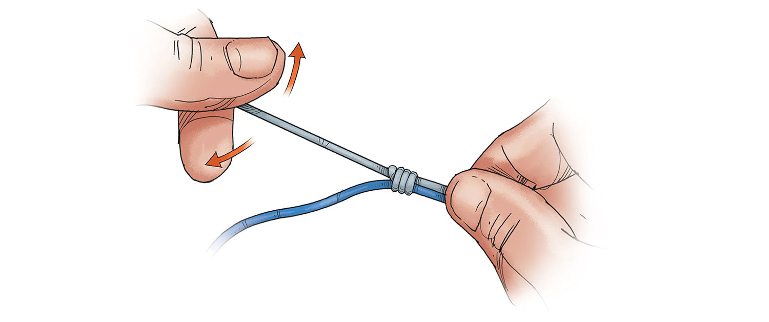 Fly Fishing Knots - The Nail-less Nail Knot