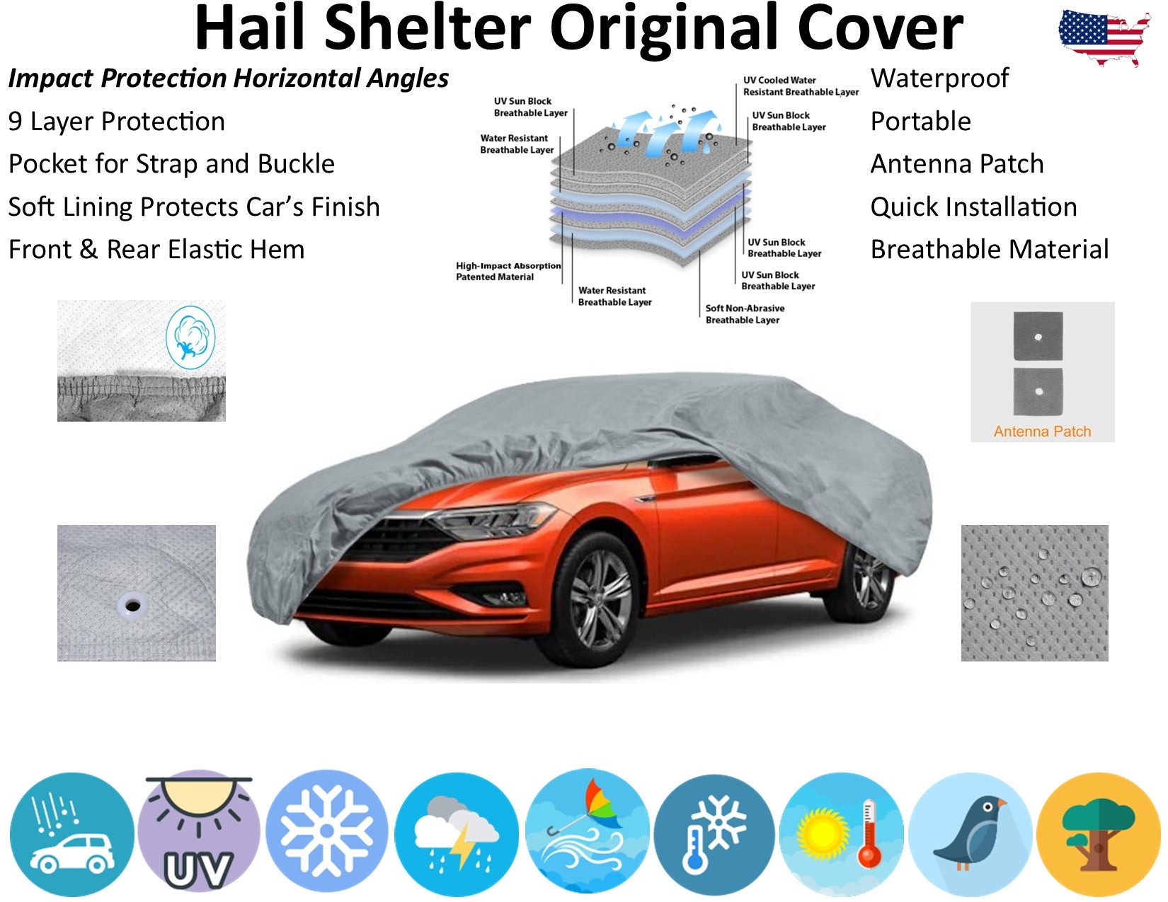 hail blanket for suv