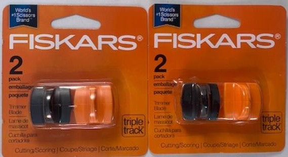 Fiskars - Reinforced Trimmer Blades - Style K - 2 Pack