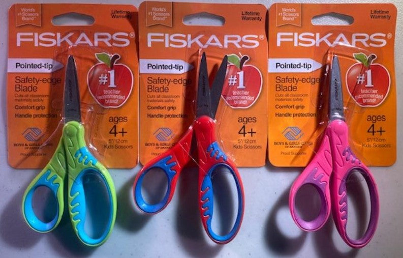 Fiskars Designer Non-stick Kids Scissors Blunt-tip 5 Galaxy