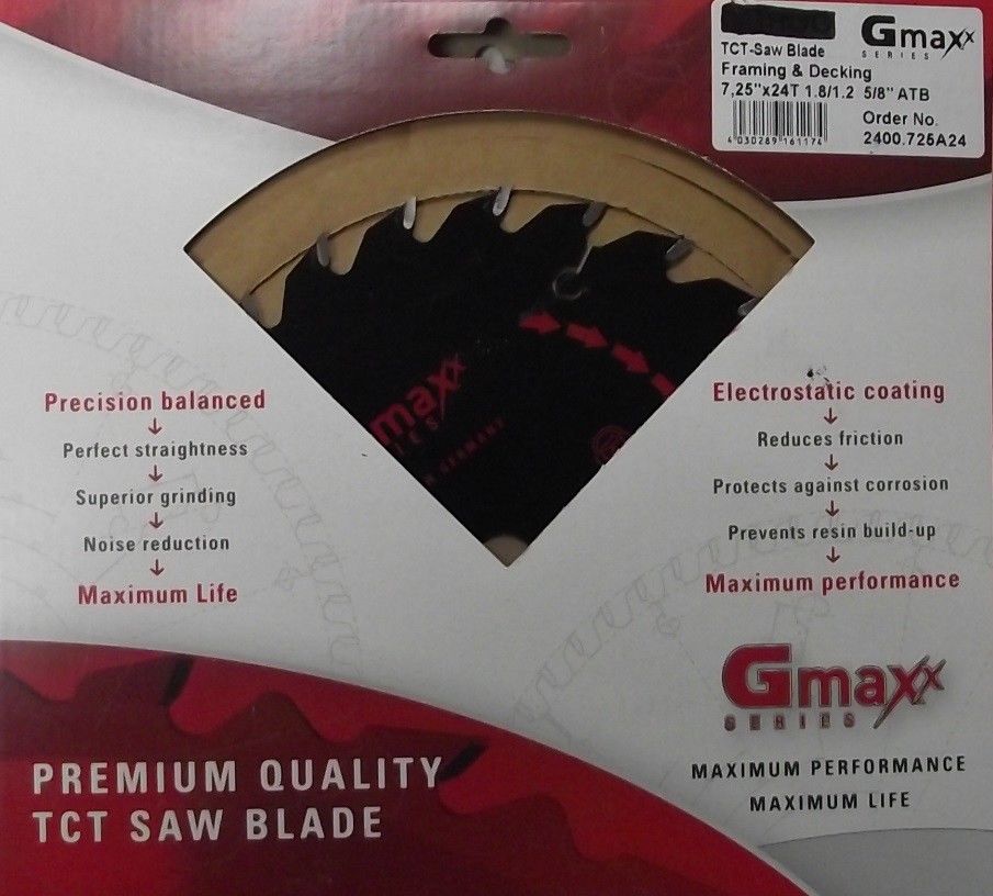 Black & Decker Piranha Circular Saw Blade 77-737, 7 1/4 in Diameter,  Carbide