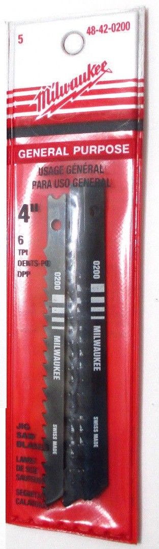 Black & Decker # 75-190 2-7/8 Carbide Coated Jig Saw Blade 1/4 Shank 3  Pack