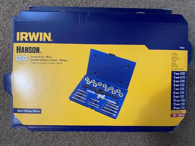 Irwin Industrial 3094101 Fractional Fine NF Deep Well Thread Chaser Se