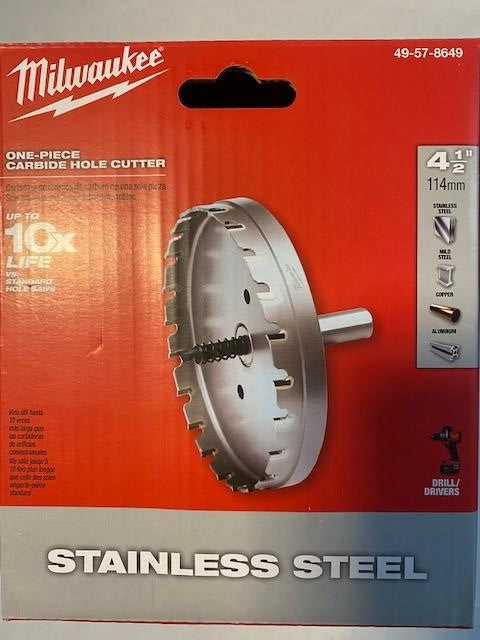 Milwaukee 49-57-2620 2-5/8” Steel Hawg Carbide Tipped Metal Cutter Jap