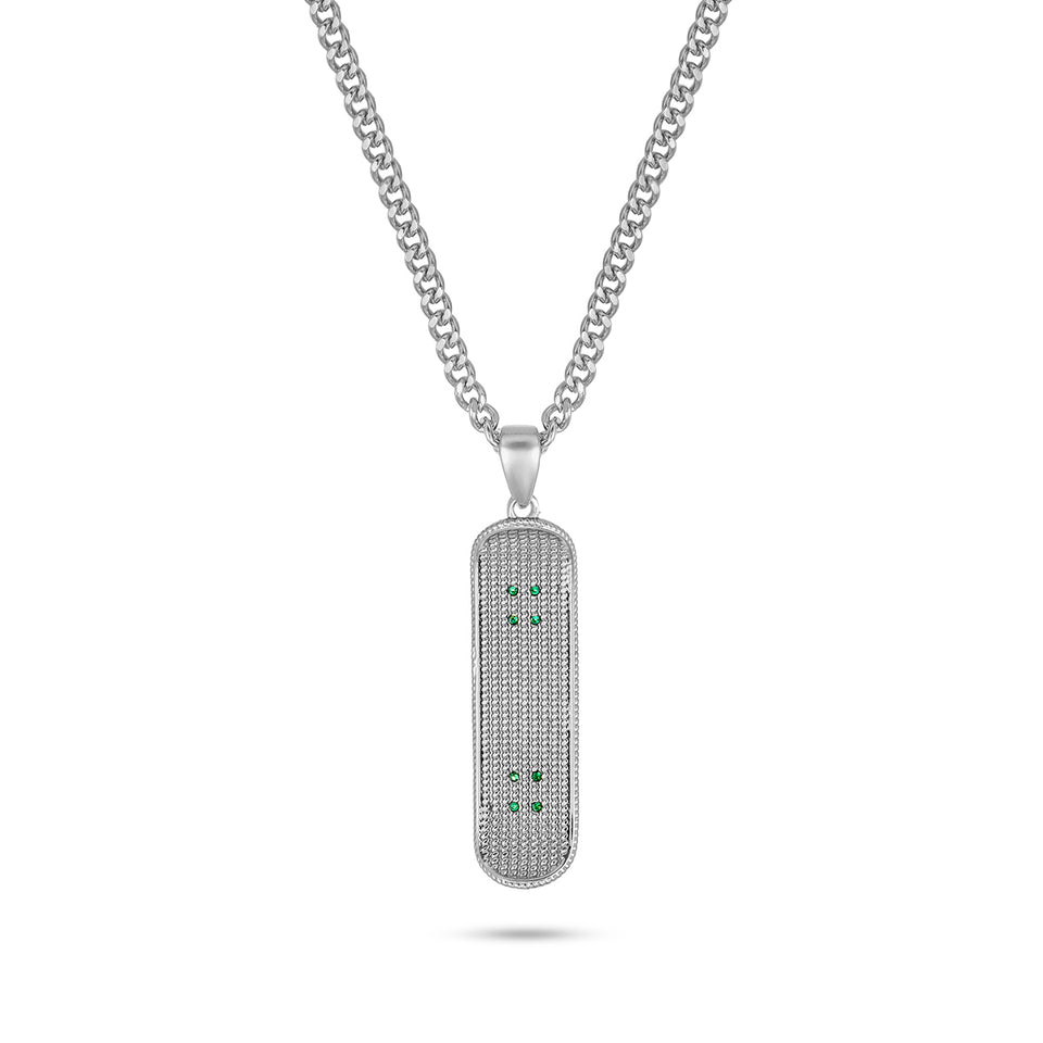 diamond skateboard pendant