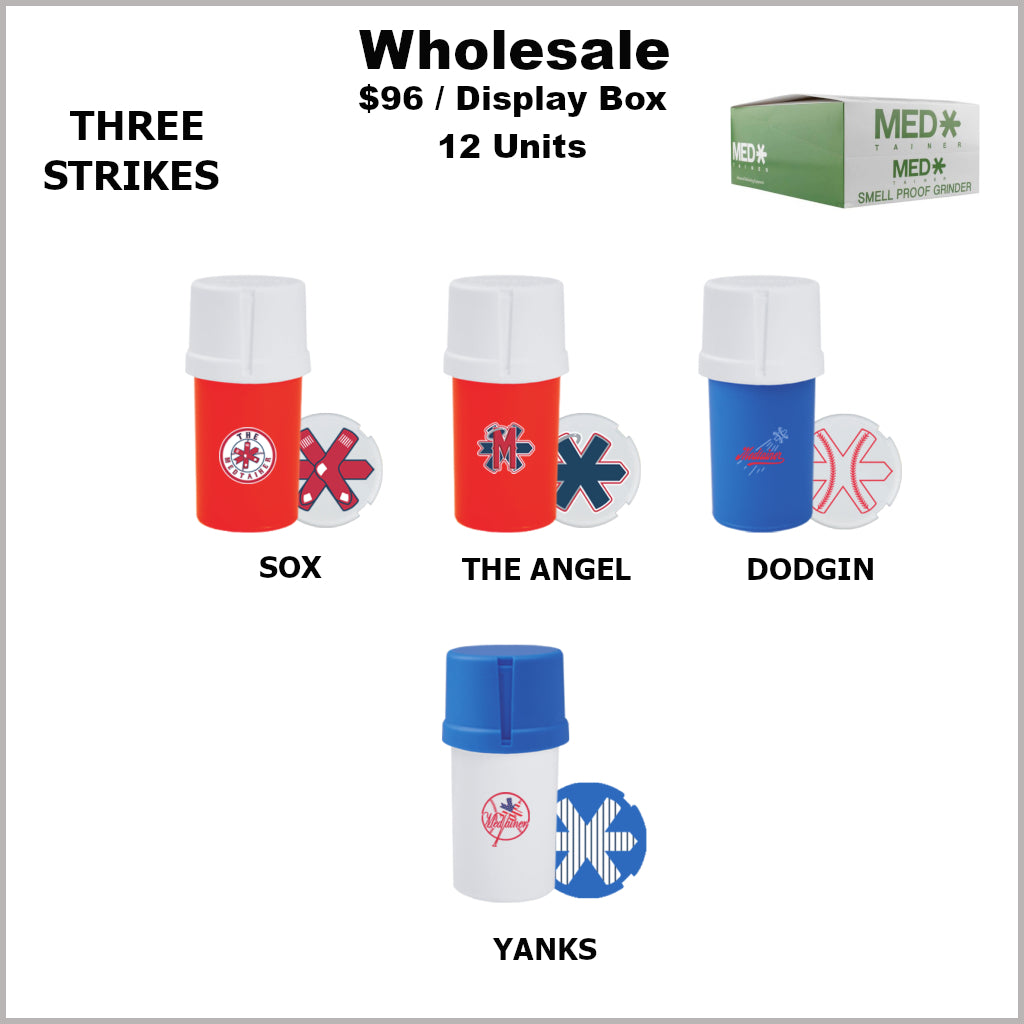 Medtainers- Three Strikes Collection (12 Units)
