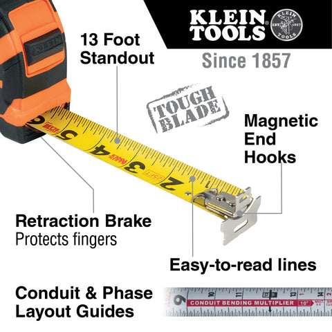 Klein 9216 tape measure