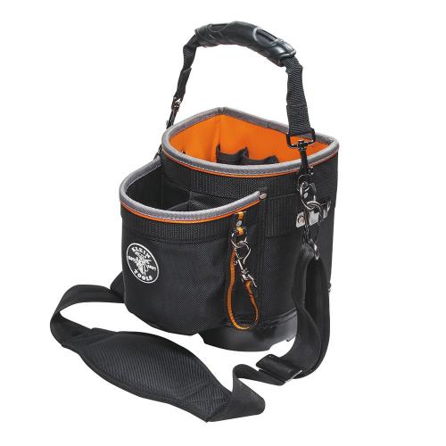 Klein Tools 55419SP-14 Tool Bag with Shoulder Strap Has 14 Pockets for ...