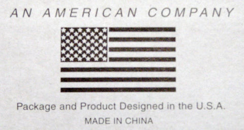 Designed in America made in China