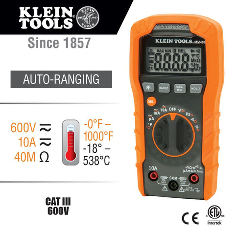 Klein Tools Multimeter MM400