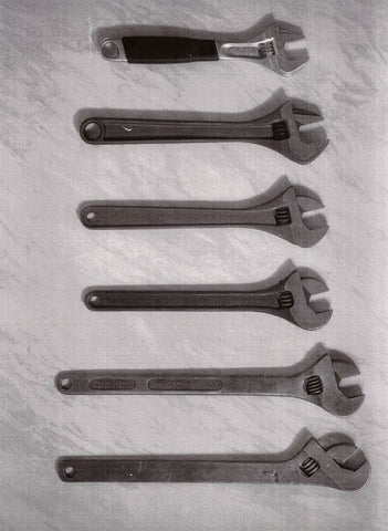 Old to new adjustable wrenches 