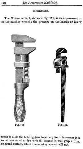 monkey wrench vs stillson wrench