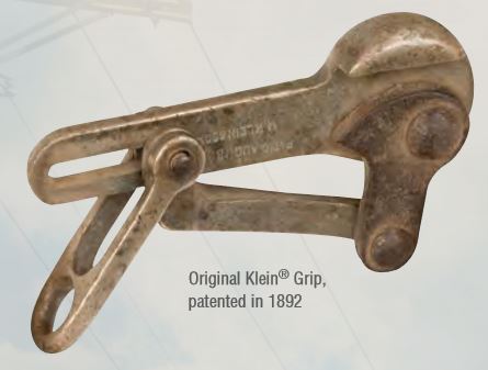 Original Klein Wire grip 1892