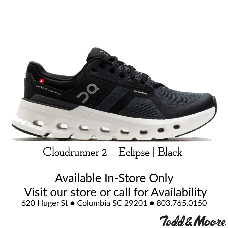 On Men's Cloudrunner 2 Eclipse|Black