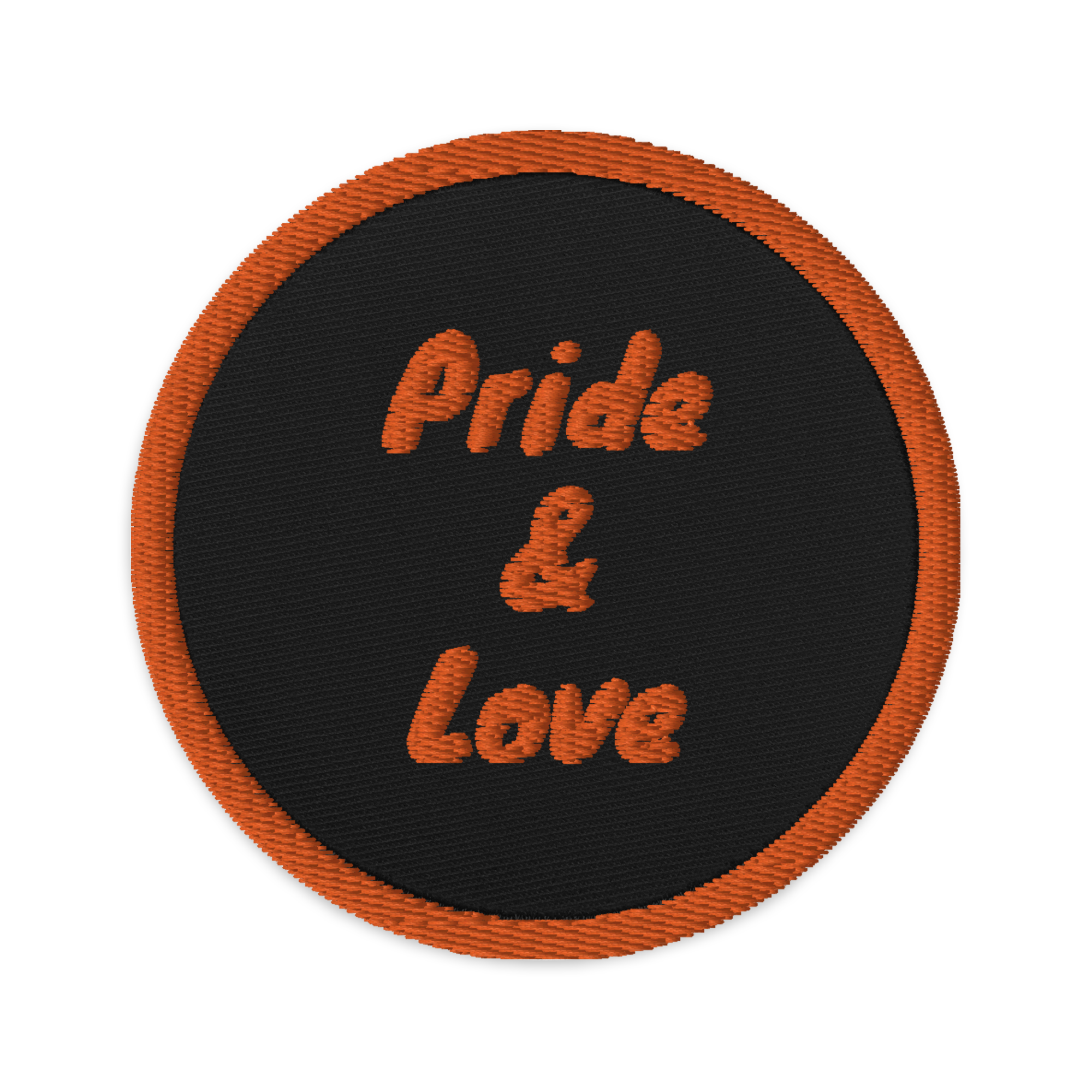 Pride & Love Embroidered Patches