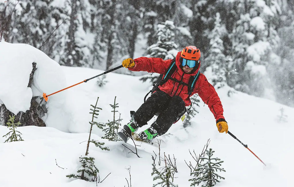 Max Martin skiing