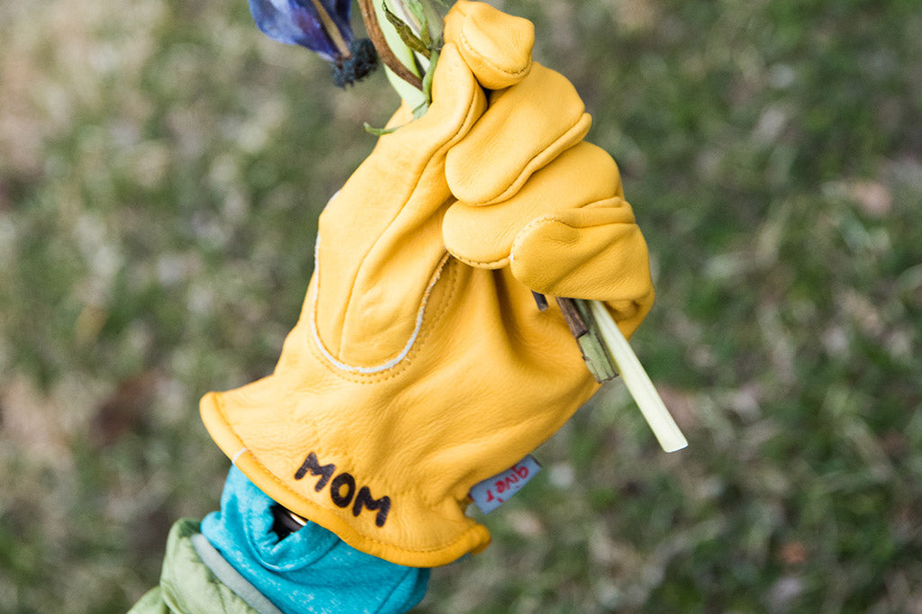 Lightweight Gloves with MOM branding