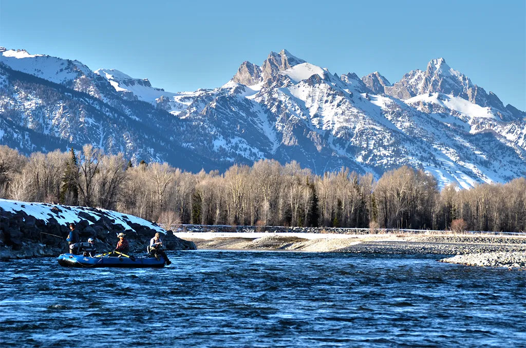 Bubba and friends floating the Snake River