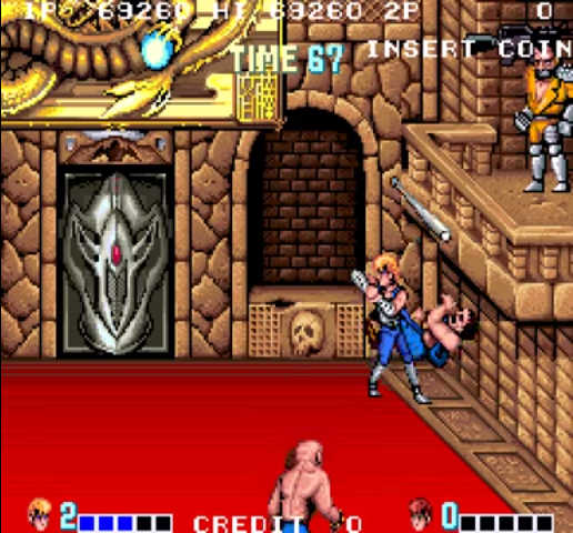 Arcade, Taito] Double Dragon, 1987 #1 smash hit beat-em-up and spiritual  sequel to Renegade. First arcade game I played as an 8 year old. I restored  this one in 2005. Still my