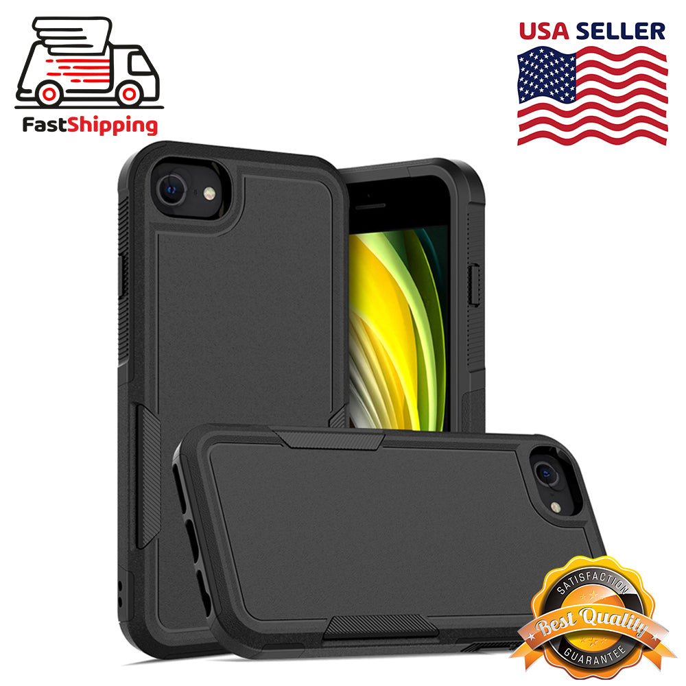AMZER 2 in 1 PC + TPU Phone Case For iPhone 8 / 7 / 6 / SE 2022 (3rd Gen) / SE 2020 (2nd Gen)
