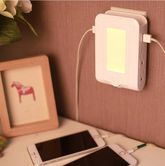 Wall Mount Charger with Dual USB Charge Port 
