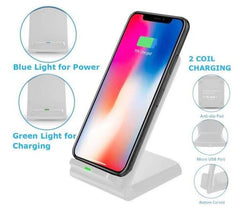 Fast 10W Qi Wireless Mobile Phone Charging Stand