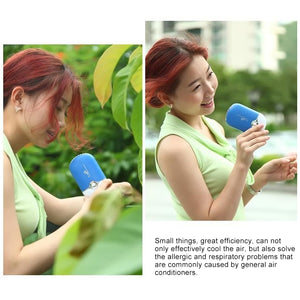 Portable Mini USB Charging Air Conditioner Refrigerating Handheld Small Fan - fommy.com