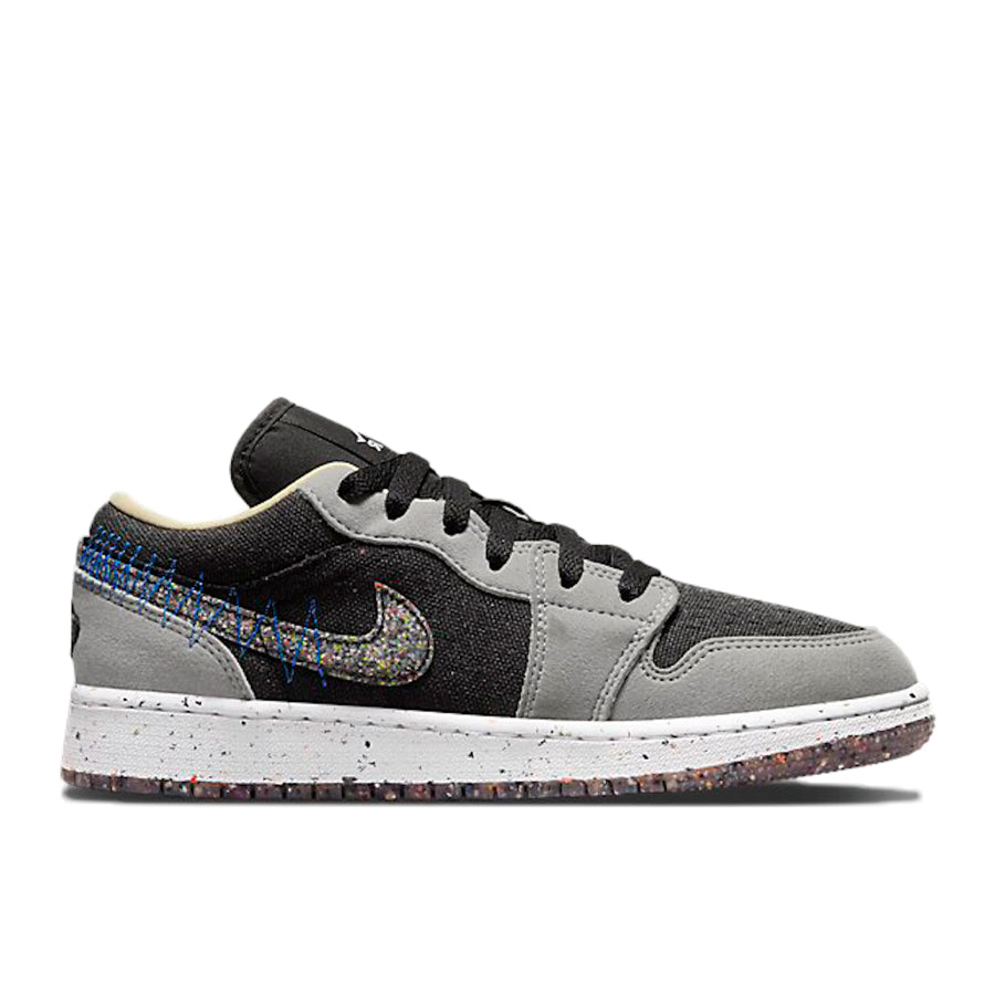 jordan 1 low crater black grey