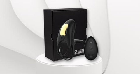 10 Modes Silicone Vibrating Penis Ring