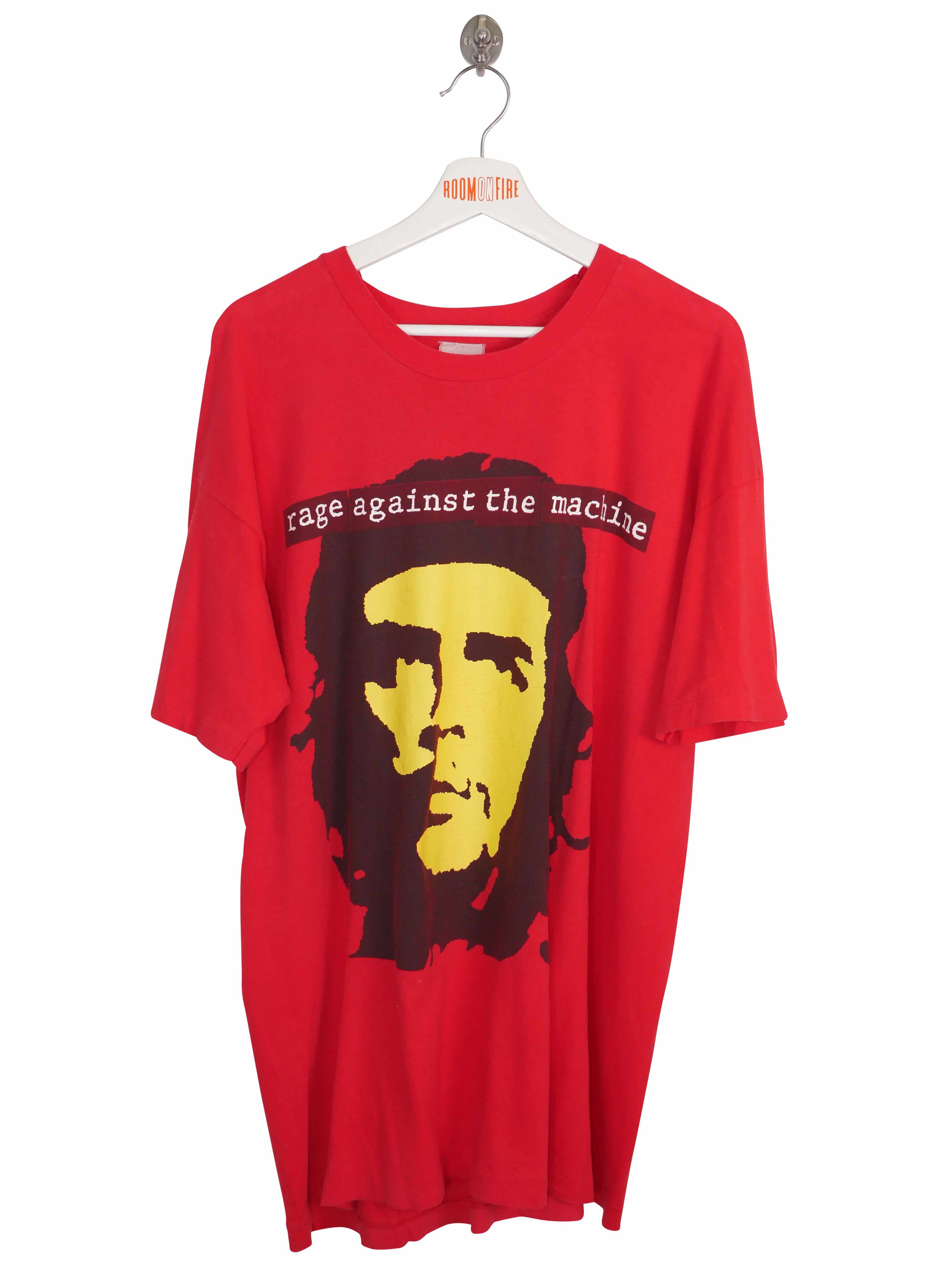 山田のメルカリ出品90s激レア Rage against the machine バンドTシャツ