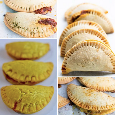 Vegan hand pies from Strawberry Blonde Bakery, Westboro and Kanata bakery, gluten free nut free pies, pizza pockets and other small hand held pies, pie crusts and dessert pie