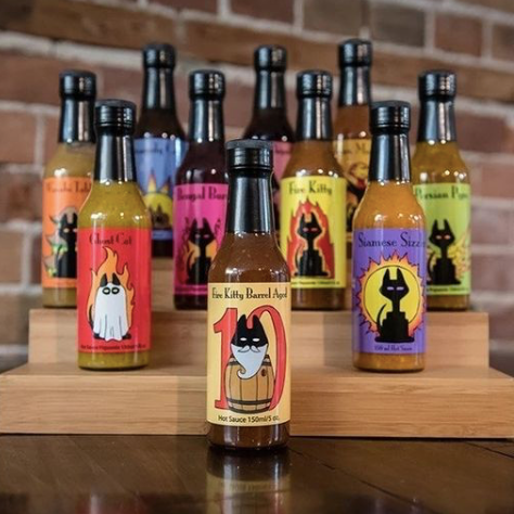 Meow! That's Hot, Ottawa based hot sauce company, local hot sauce made in Canada, where to find Ottawa's best hot sauce, fruit based hot sauce 