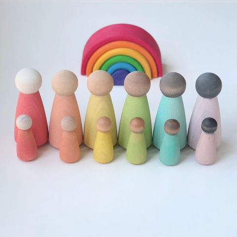 Create and Play Co, Peg dolls and wooden toys for open ended play, imaginative toys for kids, Canadian made toys and gifts in Ottawa Ontario, shop local children's brands 
