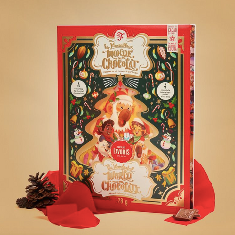 Chocolats Favoris advent calendar, vegan chocolate advent calendar in Canada, Canadian chocolatier advent calendar to gift this holiday season, Christmas advent calendars you can find in Ottawa, Ottawa gift guide of advent calendars, fun advent calendar for the family, quality advent calendars they'll love, Ottawa advent calendars to countdown to Christmas in Canada