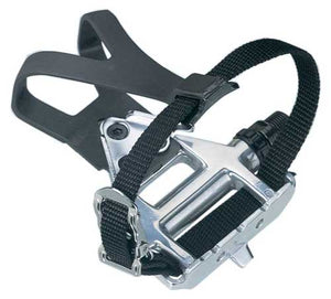 road bike pedals with toe clips