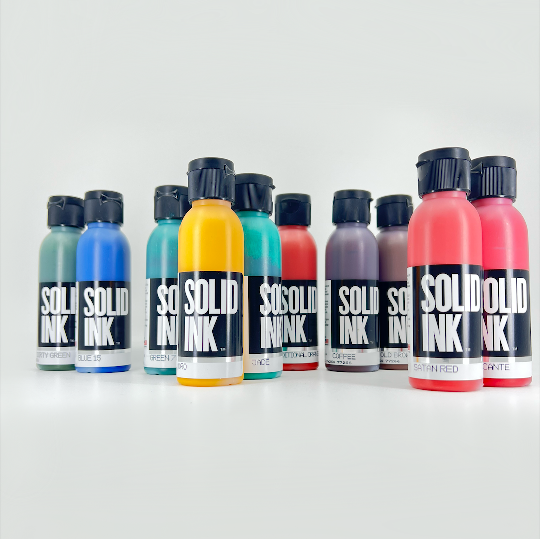 Solid Ink Opaque Grey Tattoo Ink Set – SD Tattoo Supply