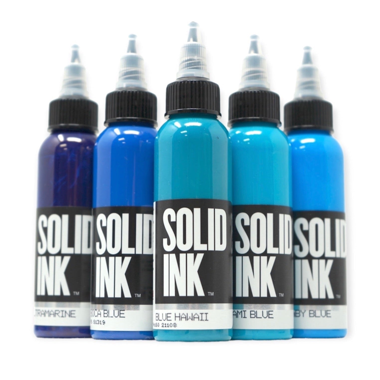 Opaque 12 Color Set - Solid Ink Tattoo Ink - 1oz Bottles – Monster Steel