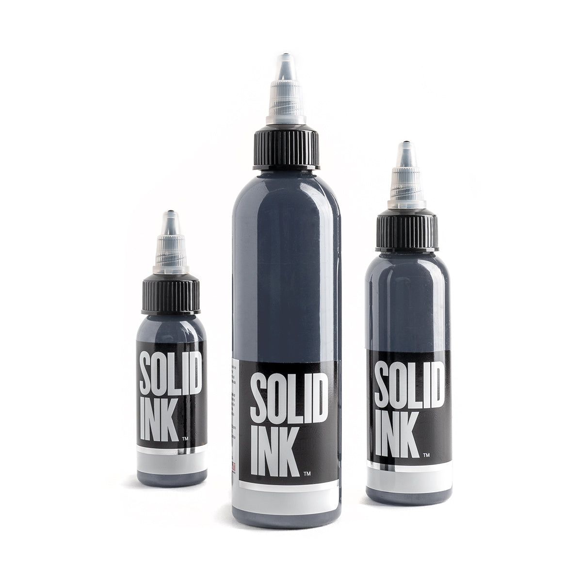 Gray Tattoo Ink Set, Quantum Opaque Gray Set