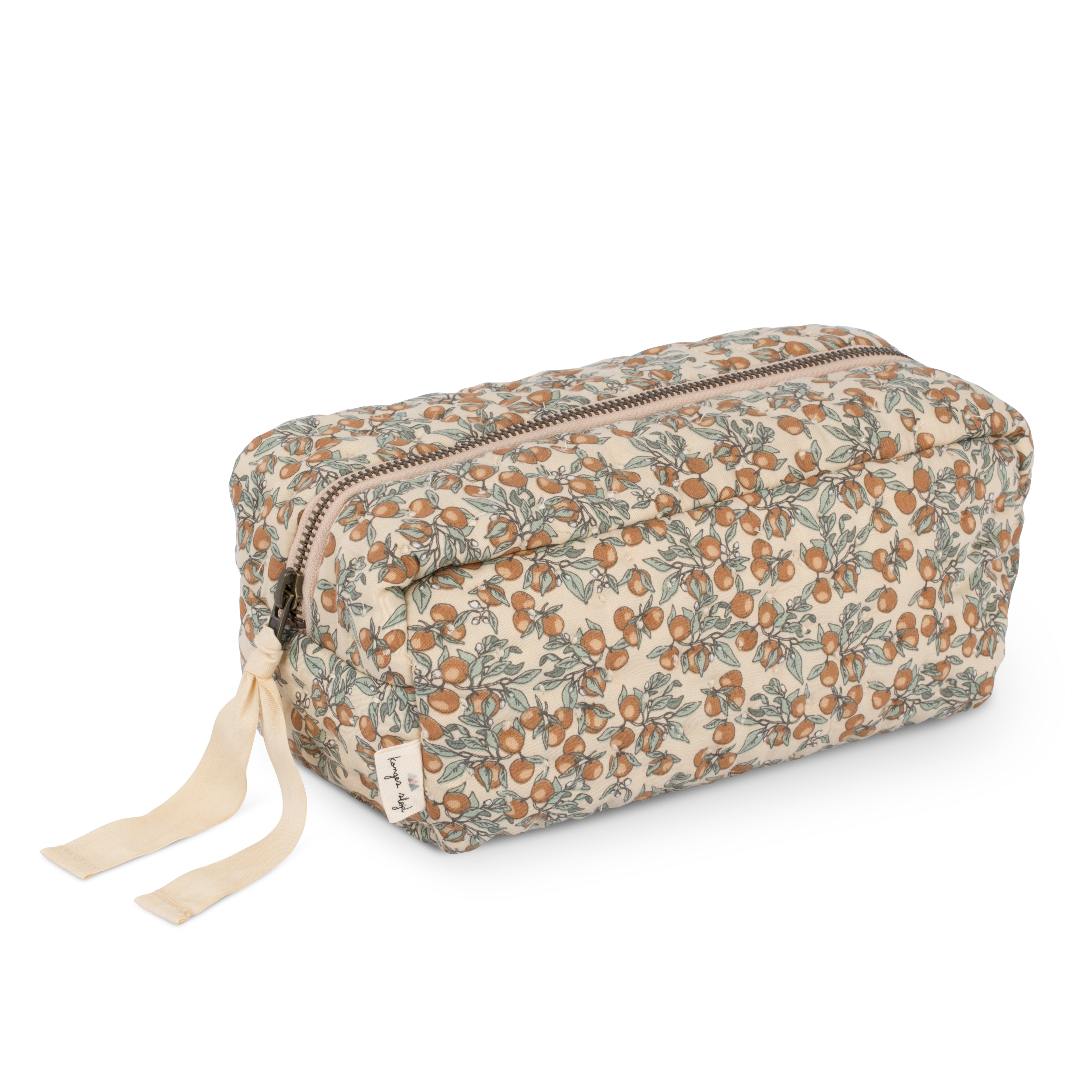 Konges Slojd Trousse De Toilette Matelasse En Coton Bio Orangery B Mademoiselle Faustine