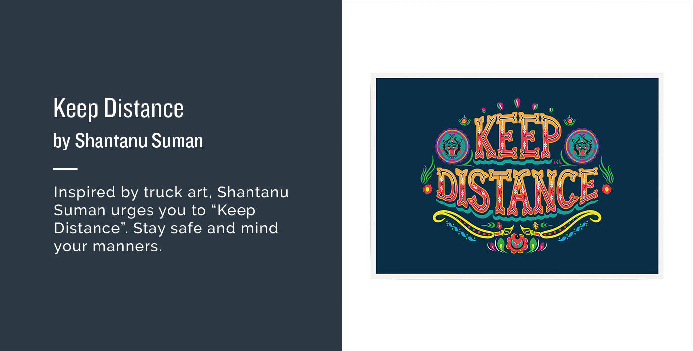 Keep Distance by Shantanu Suman