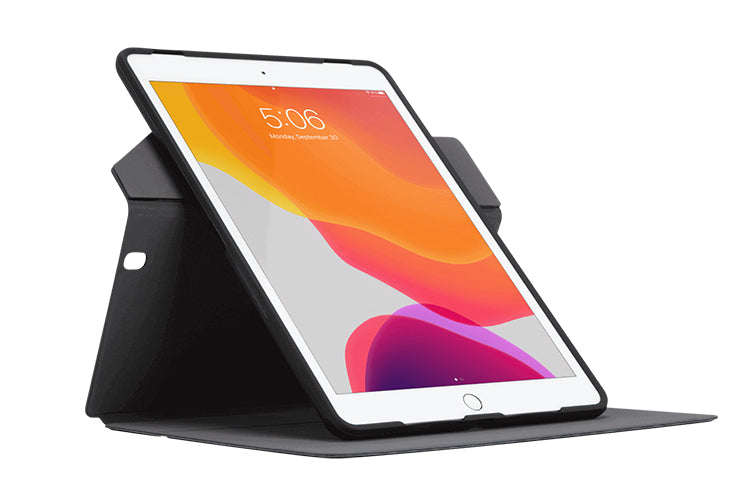 Etui iPad 10 2022 avec Clapet, Support Vidéo 360° Portrait / Paysage - Noir  - Français