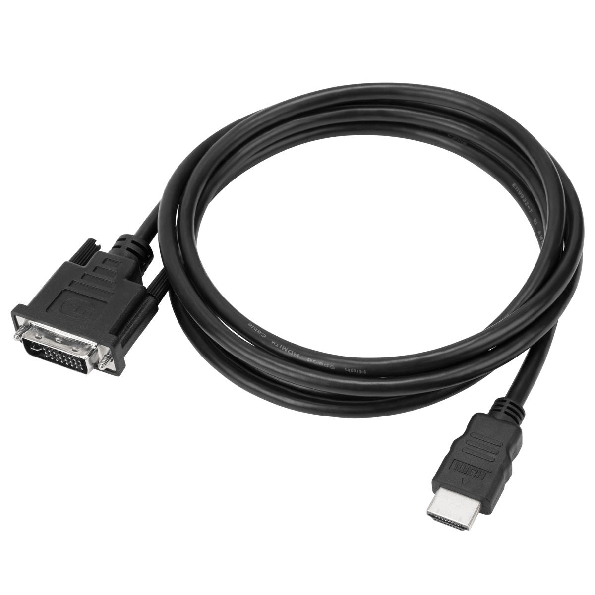 HDMI Cable HDMI type-A DVI-D male to male 1 m