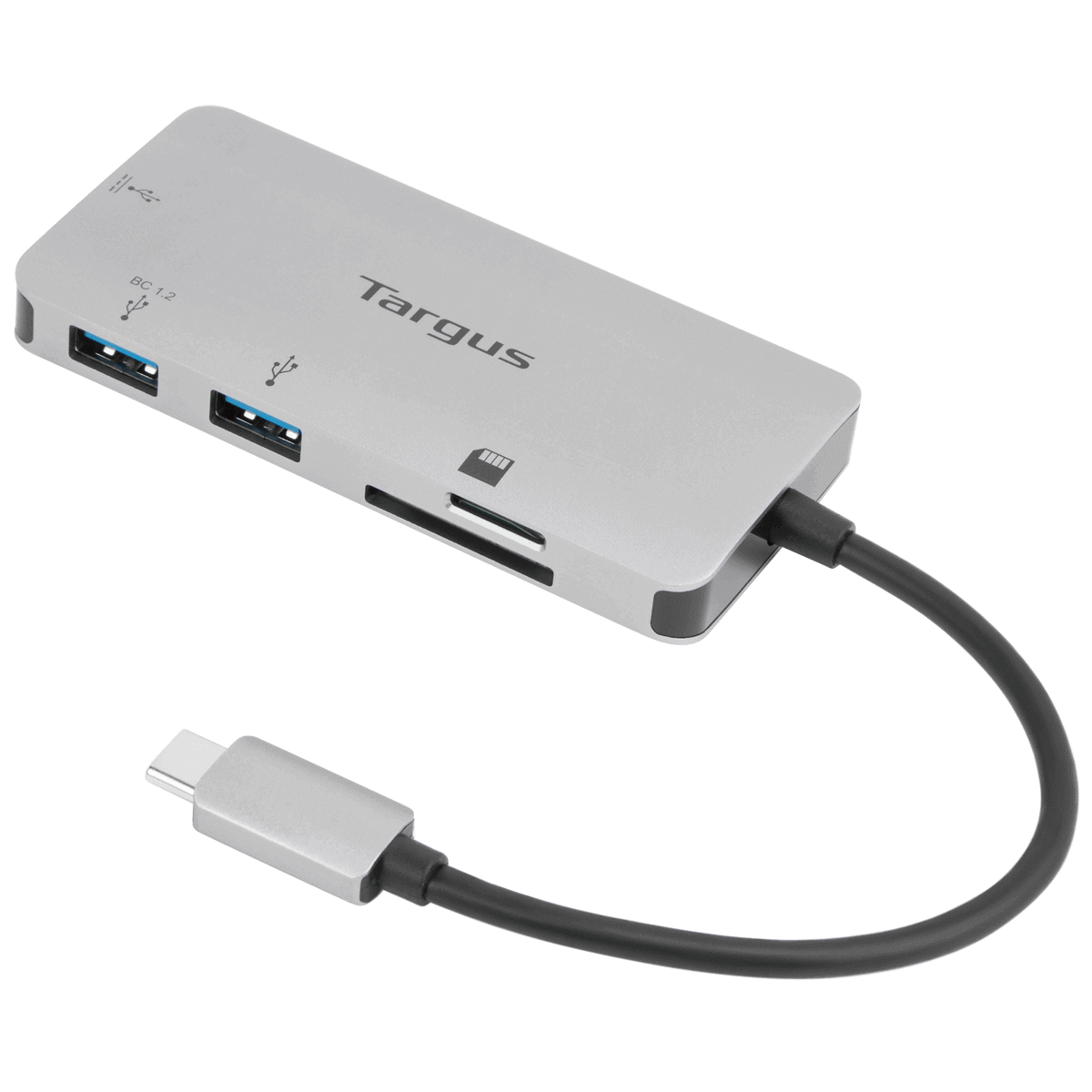 USB-C to 4-Port USB-A Hub with Quadruple Connection