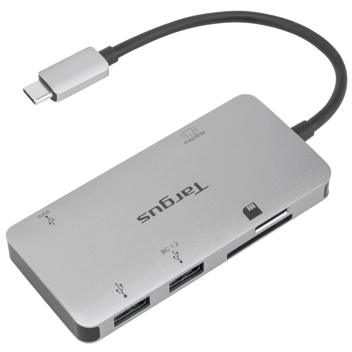 Câble vidéo, fiche USB-C - fiche HDMI™, Ultra-HD 4K@60Hz, alu, 1